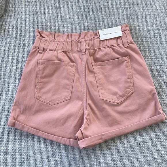 Bluenotes Paperbag Mom Short Womens Size XS Pink - Picture 5 of 9